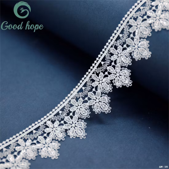 Nylon Nice Design Lace for Garments Wedding Dresses
