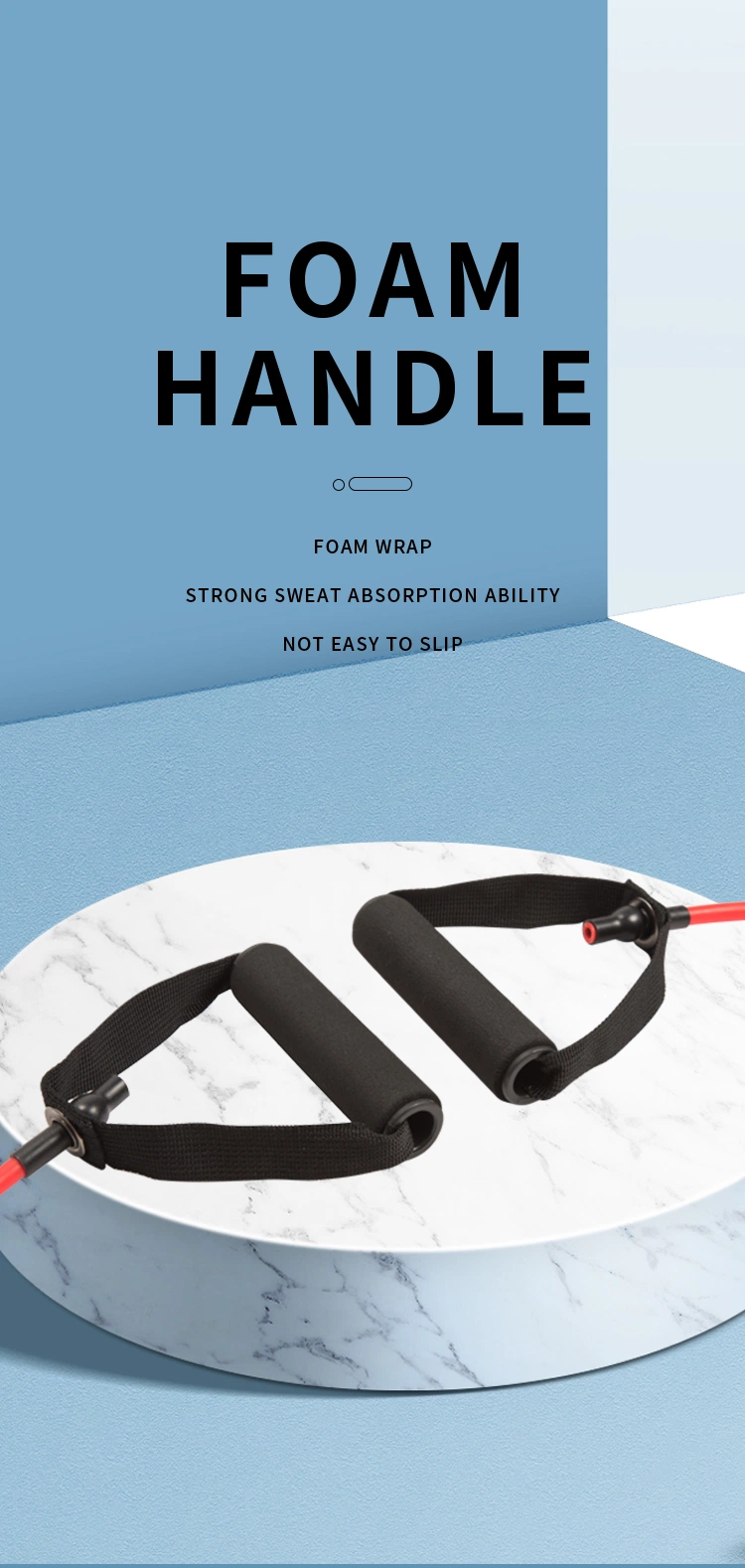 Chest Expander Workout Resistance Band Elastic Yoga Pull Rope