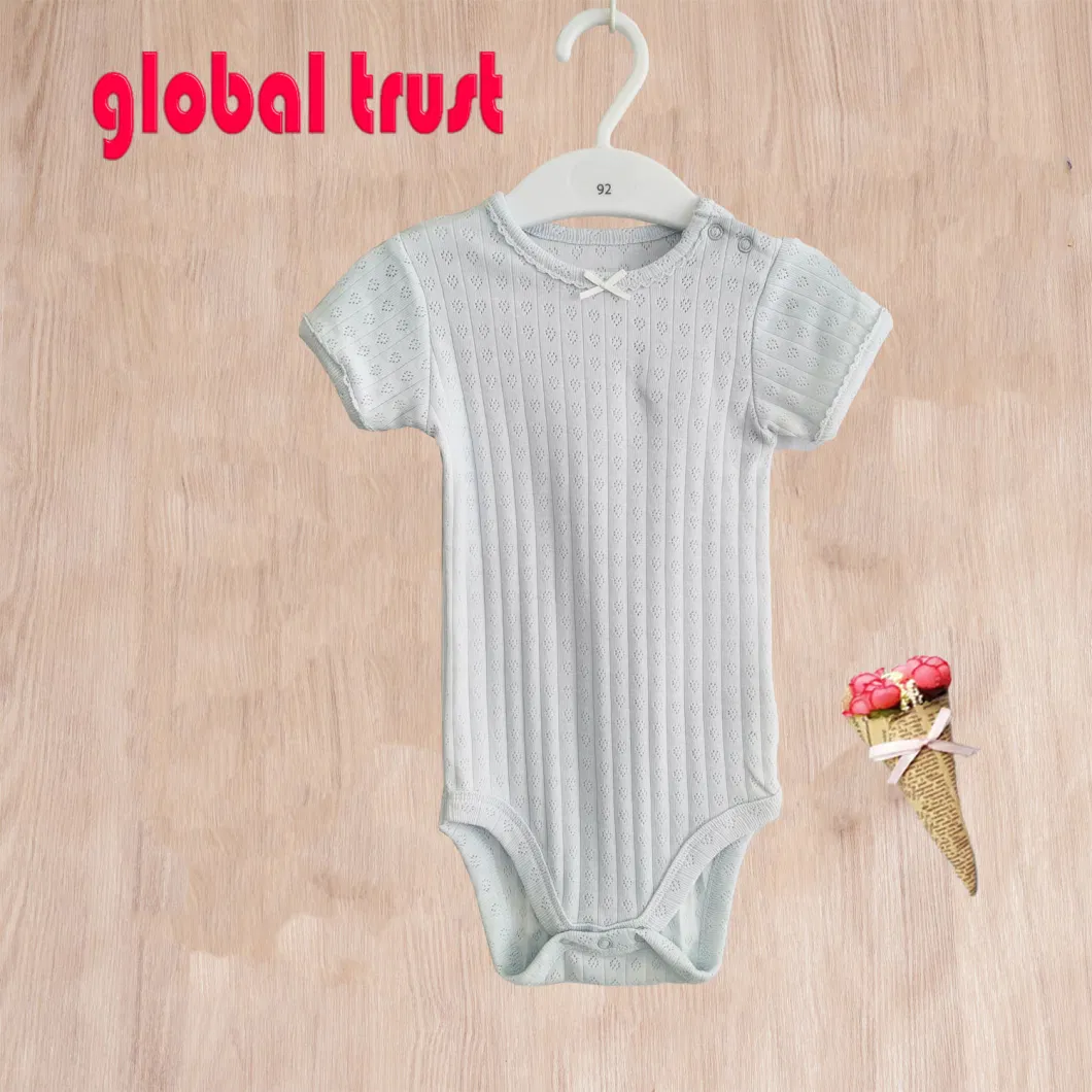 Custom Print Short Sleeve Baby Girls Jumpsuit Rompers Kids Summer Newborn Baby Boys Clothes Rompers 100% Cotton