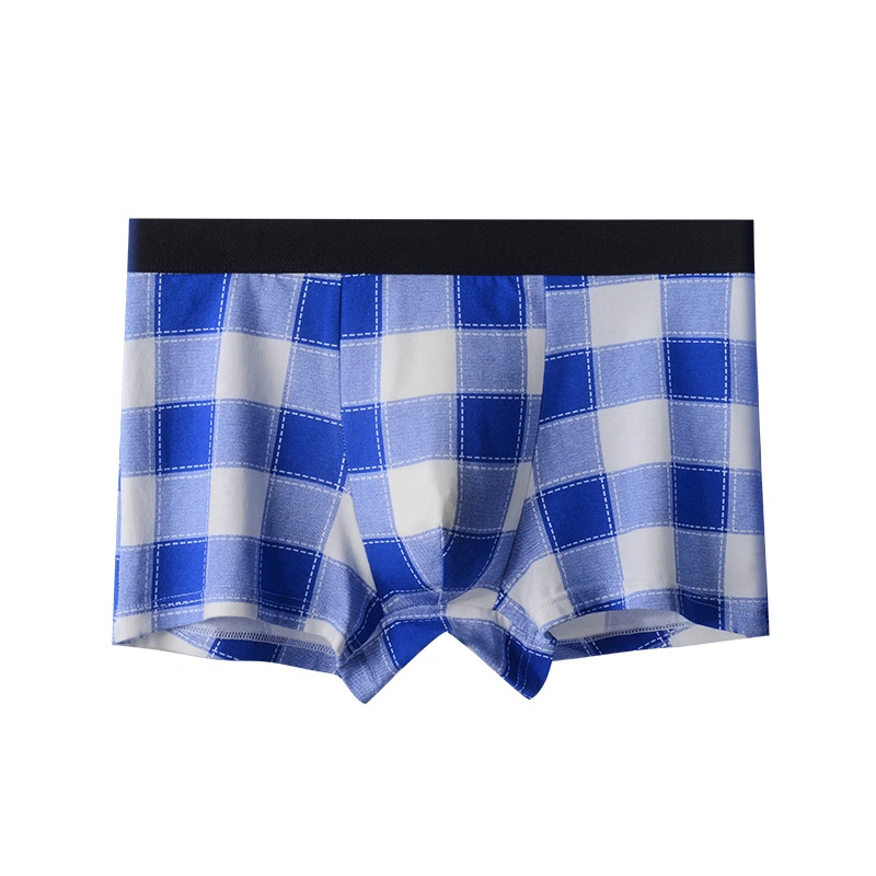 Male Breathable Boxers Solid Boxer Shorts Underpants